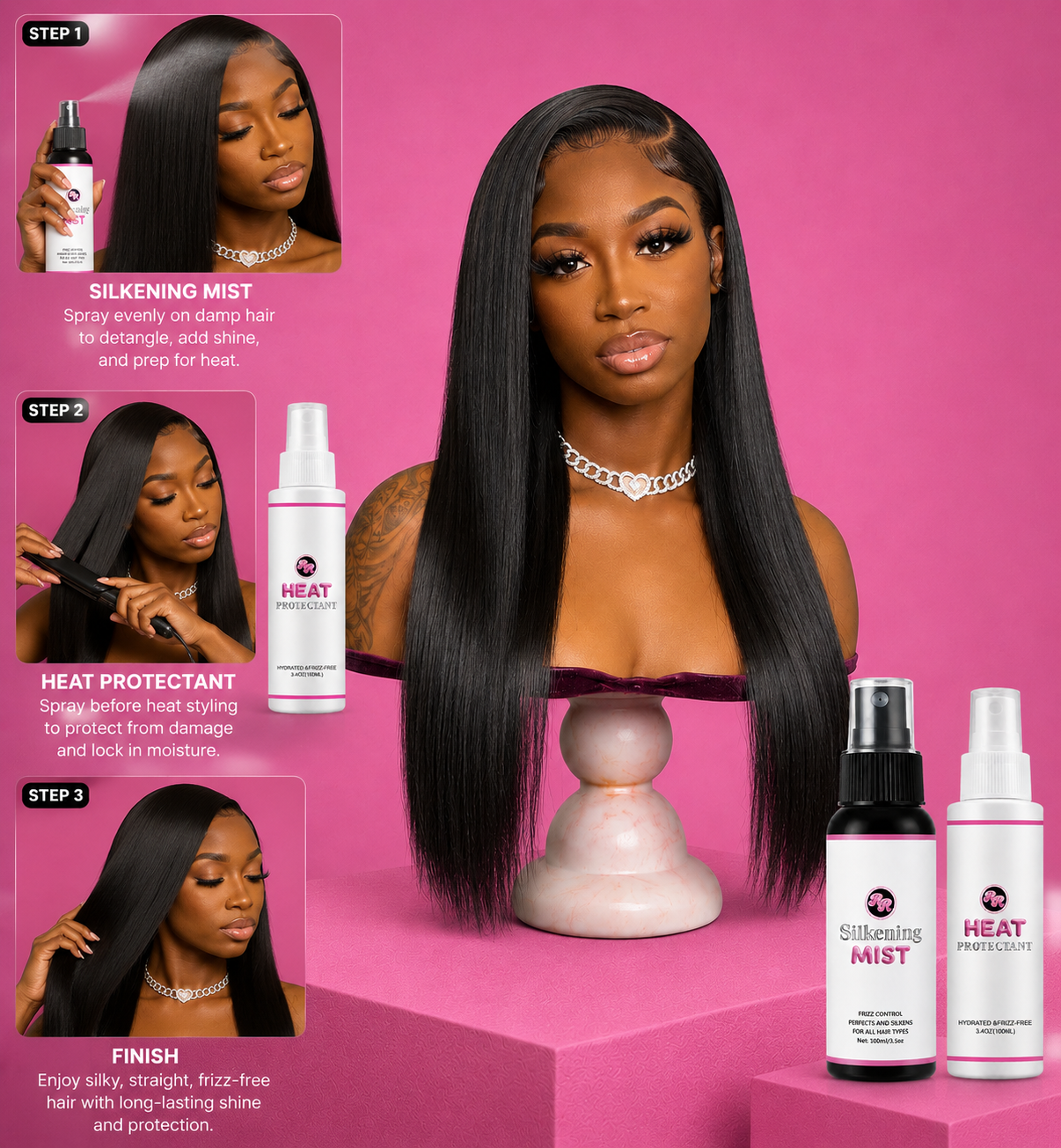 𝐇𝐞𝐚𝐭 𝐏𝐫𝐨𝐭𝐞𝐜𝐭𝐚𝐧𝐭 + 𝐒𝐢𝐥𝐤𝐞𝐧𝐢𝐧𝐠 𝐌𝐢𝐬𝐭